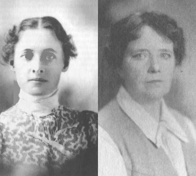 Emily Williams y Lillian McNeill Palmer, pareja de mujeres lesbianas artistas
