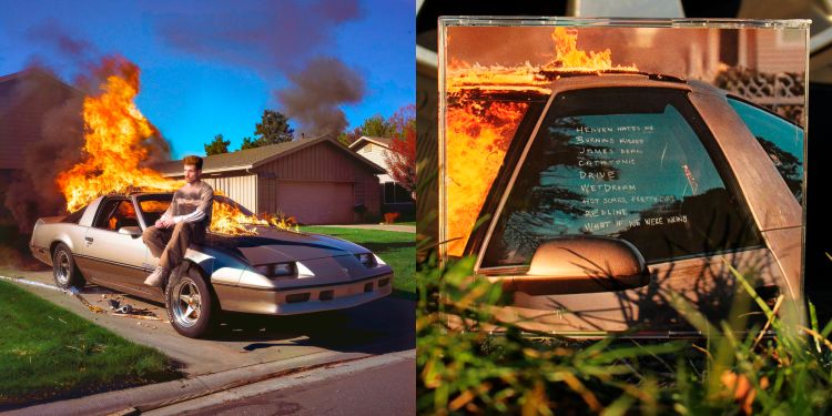 Portada y contraportada del álbum Heaven Hates Me de Gregory Dillon