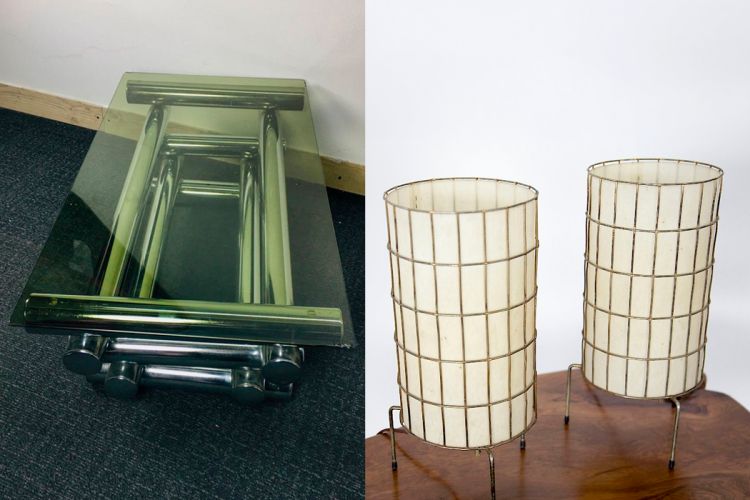 Muebles y objetos decorativos diseñados por Paul Mayén